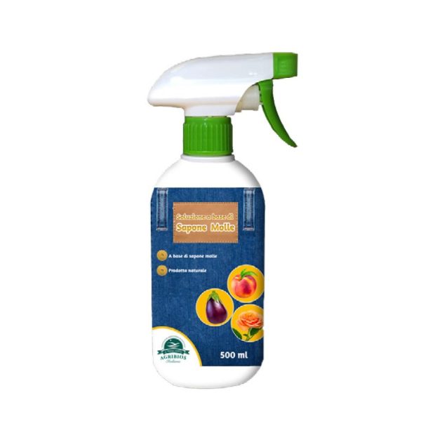 Sapone Molle di Potassio- Spray Pronto Uso 500 ml - Insetticida Biologico Biodegradabile Fashion