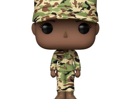 PRESALE | Funko POP! Air Force: Airman Camo African-American Female USAF Vinyl Figure Supply