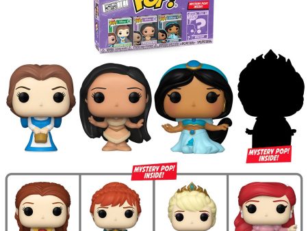 PRESALE | Funko Bitty POP! - Disney Princesses - Belle - Four Pack Vinyl Figures Cheap