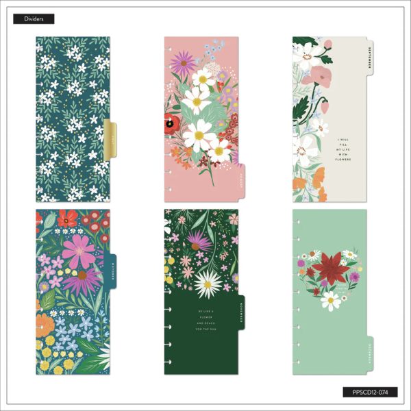 The Happy Planner Skinny Classic - Blooming Bouquet - 2025 12 kk Kalenteri For Discount