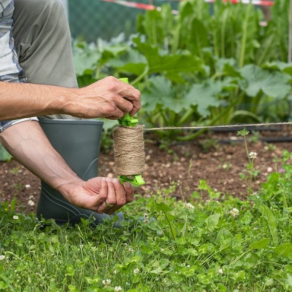 Avvolgicorda da giardino con spago in iuta da 100 metri For Sale