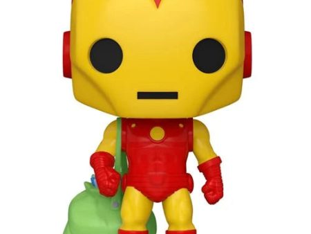 PRESALE | Funko POP! Marvel: Holiday - Iron Man with Gifts #1282 Vinyl Figures on Sale