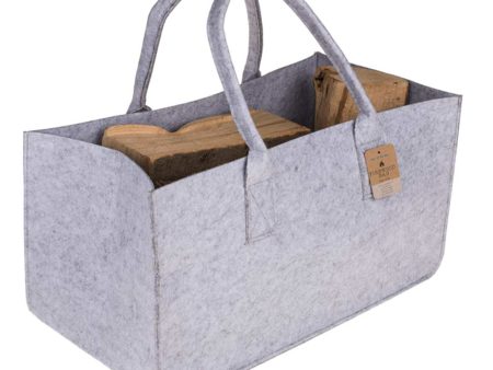 Borsa per legna da ardere in feltro - fino a 15 kg Online now