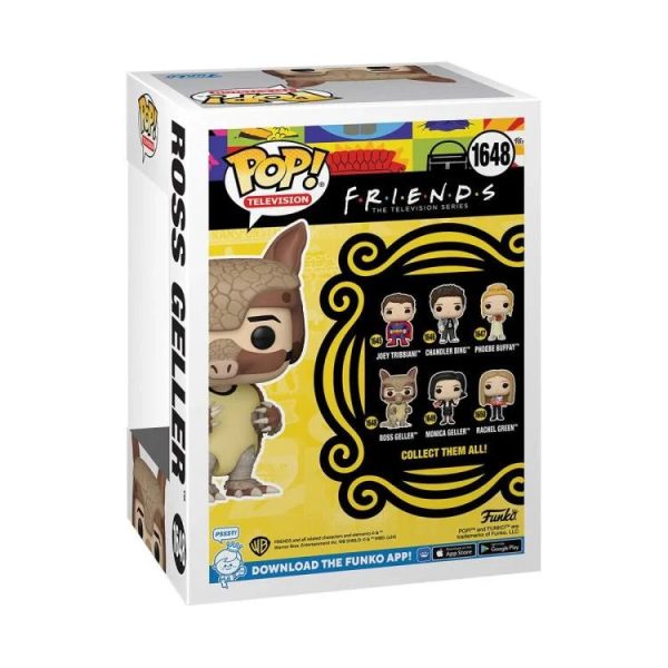 Funko Pop! TV: Friends - Ross (Holiday Armadillo) #1648 Sale