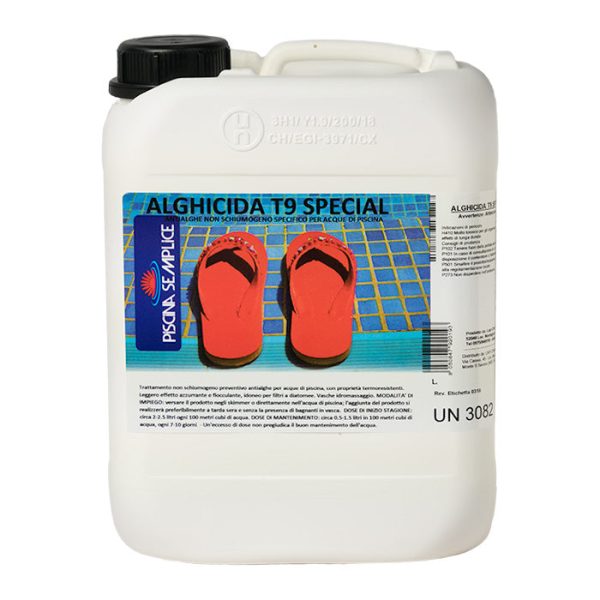 Alghicida antialga liquido per piscina - T9 Special - in vari formati Discount