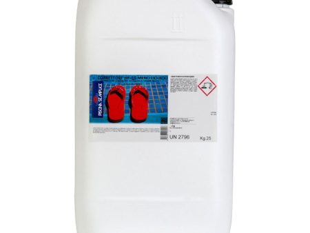 Correttore liquido PH Meno per trattamento acqua piscina - 25 kg Online now