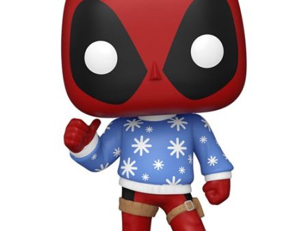 PRESALE | Funko POP! Marvel: Holiday - Deadpool (Sweater) #1283 Vinyl Figures Online Hot Sale