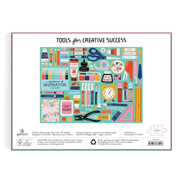 Tools for Creative Success 1000 Piece Puzzle - Palapeli Online Sale