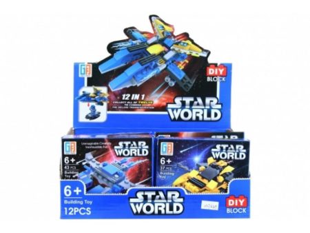 Costruzioni Per Bambini Compatibili LEGO  Star World  Educativi 6 anni più| Costruzioni Tipo LEGO CREATOR| 11x9x3 cm| Multicolore| 37+ pezzi. For Discount