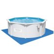 Piscina fuori terra rotonda da 360 x 120 cm - con pompa a sabbia, scaletta e accessori - HYDRIUM Online