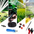 Kit Irrigazione a Goccia regolabile 0-70 l h - per giardino, aiuole, orto - 30 mt con 30 Punti di Innaffio Online Hot Sale