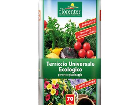 Terriccio universale ecologico - per orto e giardinaggio - 70 lt Fashion