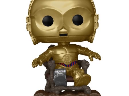 PRESALE | Funko POP! Star Wars: Return of the Jedi 40th Anniversary - C-3P0 in Chair #609 Vinyl Figures Online