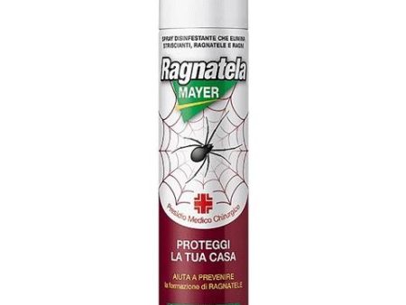 Insetticida per ragni e ragnatele spray - Ragnatelamayer - 400 ml Online Hot Sale