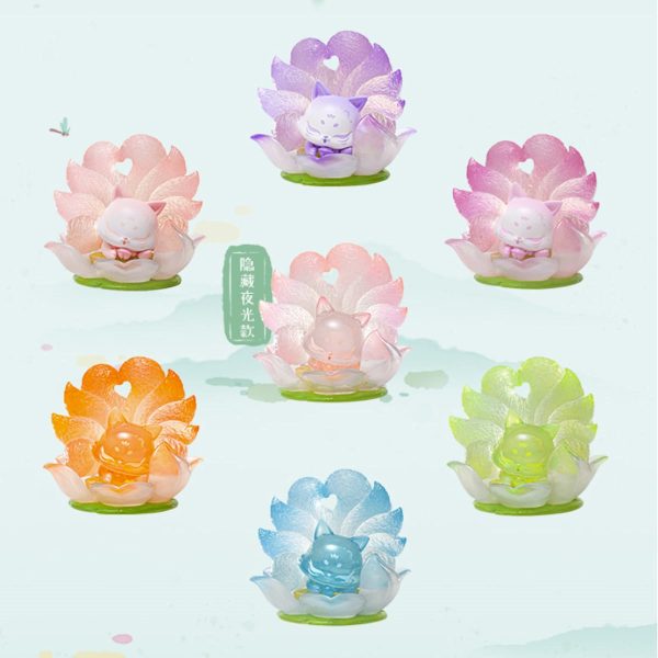 PRESALE | Ancient Nine Tails Fox Lotus Fairy Blind Box Vinyl Figures - Case of 6 Cheap