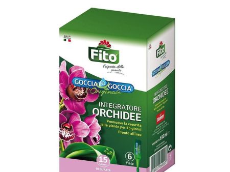 Concime liquido goccia a goccia per orchidee - 6 fiale da 32 ml - Fito For Discount