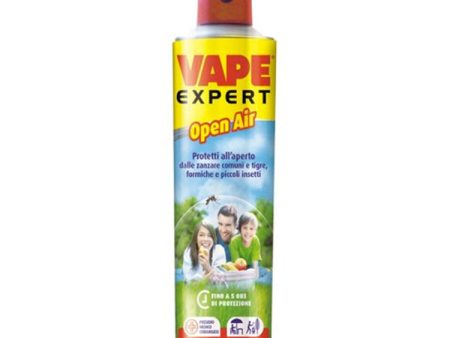 Spray Anti zanzare Vape Open Air Expert - Maxi Formato 600m - 8 ORE di Protezione For Sale