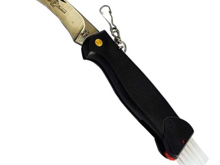 Coltello per funghi in acciaio con spazzolino - lama 7 cm For Cheap