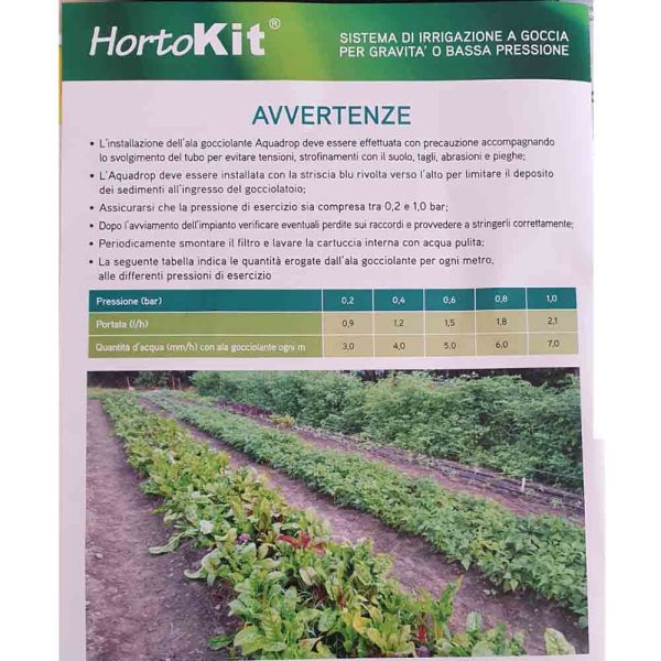 Kit irrigazione Orto fino a 250 mq - ideale per balconi, terrazze, giardino Online now