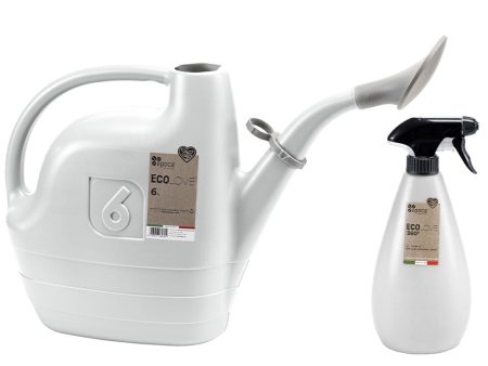 Annaffiatoio 6 lt + Nebulizzatore spray 360° da 1 lt  - Ecolove Online now