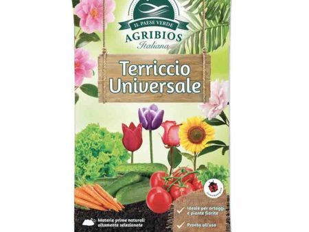 Terriccio universale pregiato per ortaggi e fiori - da 45 lt Online