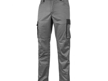 Pantaloni da Lavoro Slim Fit, modello Crazy, colore Grey Iron - U Power For Cheap