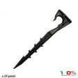 Picchetti per tubo irrigazione da 16 e 20 mm - 25 pezzi - Altezza 18 cm For Sale