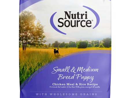 Nutrisource Small and Medium Breed Puppy Chicken and Rice Formula For Discount