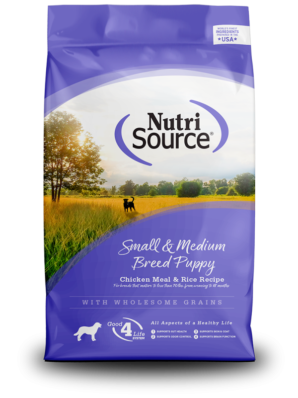 Nutrisource Small and Medium Breed Puppy Chicken and Rice Formula For Discount