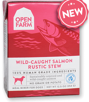 OPEN FARM Grain-Free Wild-Caught Salmon Stew Rustic Blend for Dogs Cheap