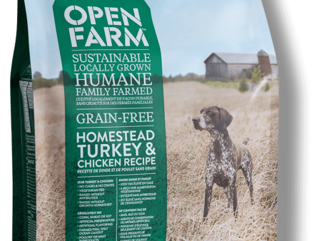 OPEN FARM Grain-Free Homestead Turkey & Chicken Recipe for Dogs Supply