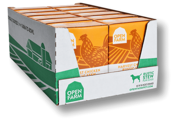 OPEN FARM Grain-Free Harvest Chicken Stew Rustic Blend for Dogs Cheap