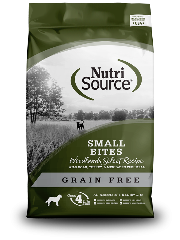 Nutrisource Grain Free Small Bites Woodlands Select Formula For Cheap