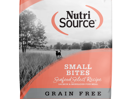 Nutrisource Grain Free Small Breed Seafood Select Dry Dog Food on Sale