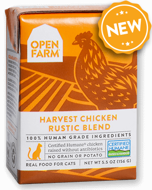 OPEN FARM Grain-Free Harvest Chicken Rustic Blend for Cats Online