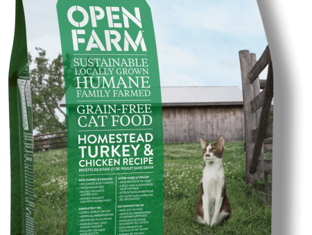 OPEN FARM Grain-Free Homestead Turkey & Chicken Recipe for Cats Discount