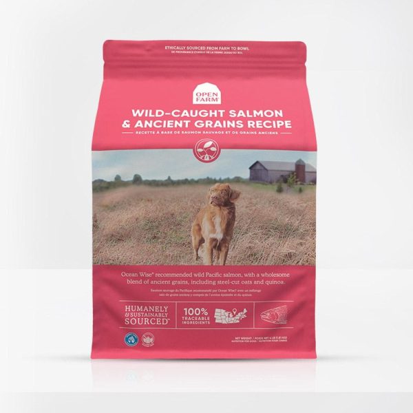 OPEN FARM Wild Salmon and Ancient Grains Dry Dog Food Online