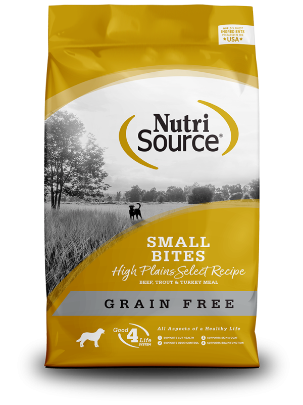 Nutrisource Grain Free Small Bites High Plains Select Formula For Discount