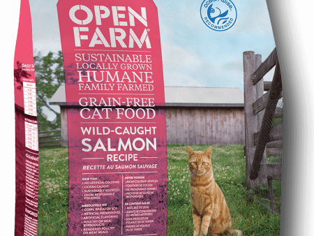 OPEN FARM Grain-Free Wild Caught Salmon Recipe for Cats For Sale