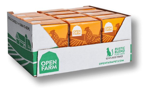 OPEN FARM Grain-Free Harvest Chicken Rustic Blend for Cats Online