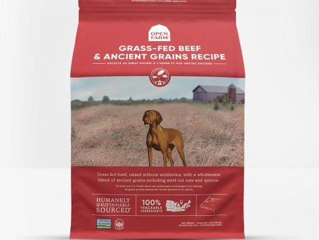 OPEN FARM Grass-Fed Beef and Ancient Grains Dry Dog Food Online Hot Sale