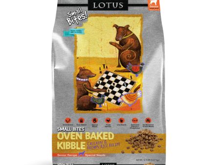 Lotus Small Bites Oven Baked Senior Recipe Dog Kibble Discount