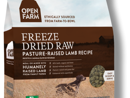 OPEN FARM Grain-Free Freeze-Dried Pasture-Raised Lamb Recipe for Dogs Hot on Sale