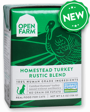 OPEN FARM Grain-Free Homestead Turkey Rustic Blend for Cats Hot on Sale