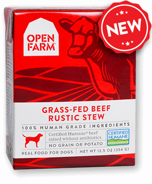 OPEN FARM Grain-Free Grass-Fed Beef Stew Rustic Blend for Dogs on Sale